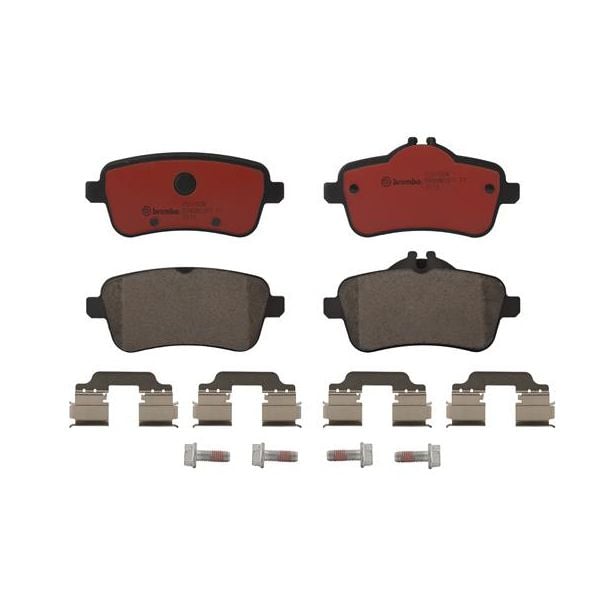 Brembo P50100N NAO Series Premium Ceramic Brake Pad Set Rear