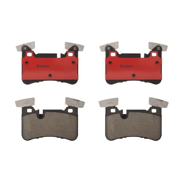 Brembo P50110N NAO Series Premium Ceramic Brake Pad Set Rear