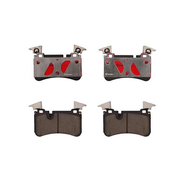 Brembo P50113N NAO Series Premium Ceramic Brake Pad Set Rear