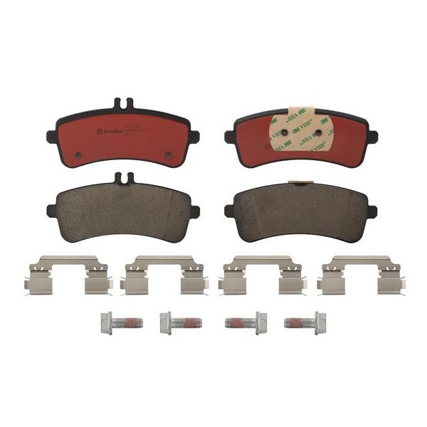 Brembo P50132N NAO Series Premium Ceramic Brake Pad Set Rear