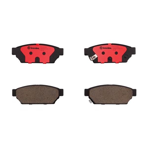 Brembo P54016N NAO Series Premium Ceramic Brake Pad Set Rear