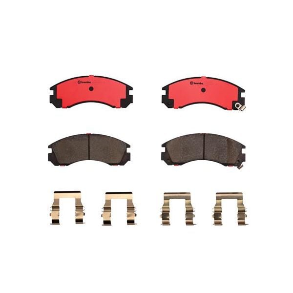 Brembo P54017N NAO Series Premium Ceramic Brake Pad Set Front