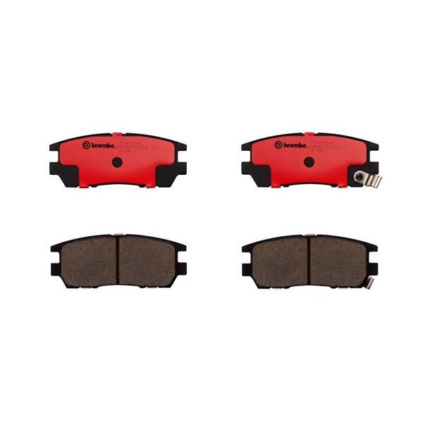 Brembo P54018N NAO Series Premium Ceramic Brake Pad Set Rear