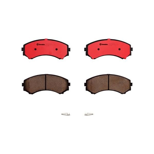 Brembo P54029N NAO Series Premium Ceramic Brake Pad Set Front