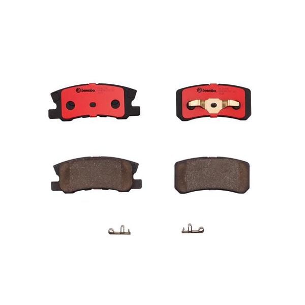 Brembo P54031N NAO Series Premium Ceramic Brake Pad Set Rear