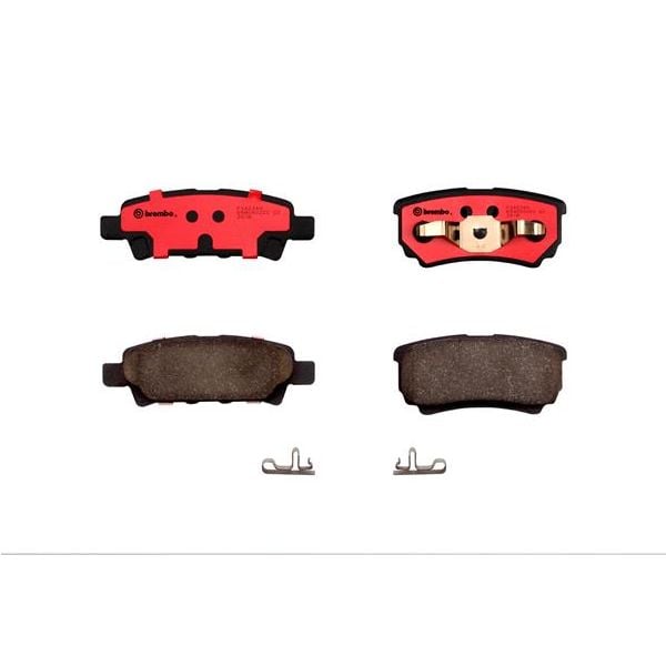 Brembo P54034N NAO Series Premium Ceramic Brake Pad Set Rear