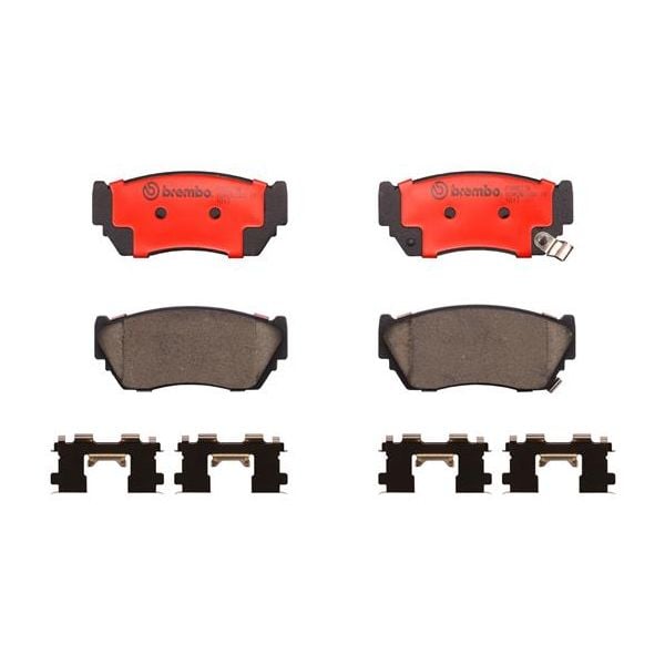 Brembo P56027N NAO Series Premium Ceramic Brake Pad Set Front