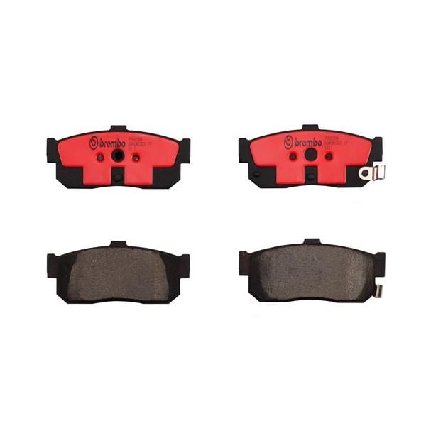 Brembo P56029N NAO Series Premium Ceramic Brake Pad Set Rear