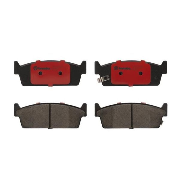 Brembo P56053N NAO Series Premium Ceramic Brake Pad Set Rear