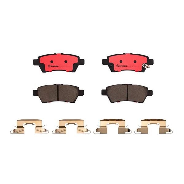 Brembo P56060N NAO Series Premium Ceramic Brake Pad Set Rear