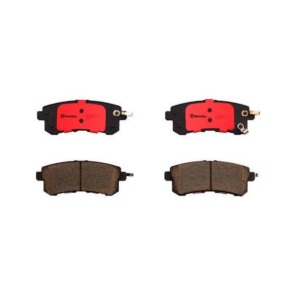 Brembo P56082N NAO Series Premium Ceramic Brake Pad Set Rear
