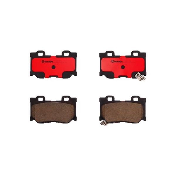 Brembo P56095N NAO Series Premium Ceramic Brake Pad Set Rear