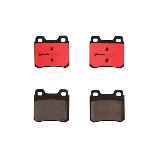 Brembo P59018N NAO Series Premium Ceramic Brake Pad Set Rear