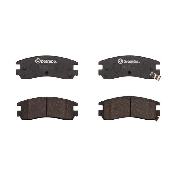 Brembo P59027N NAO Series Premium Ceramic Brake Pad Set Rear