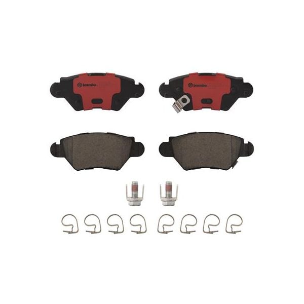 Brembo P59031N NAO Series Premium Ceramic Brake Pad Set Rear