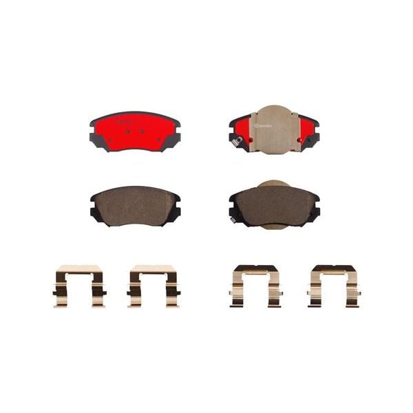 Brembo P59054N NAO Series Premium Ceramic Brake Pad Set Front