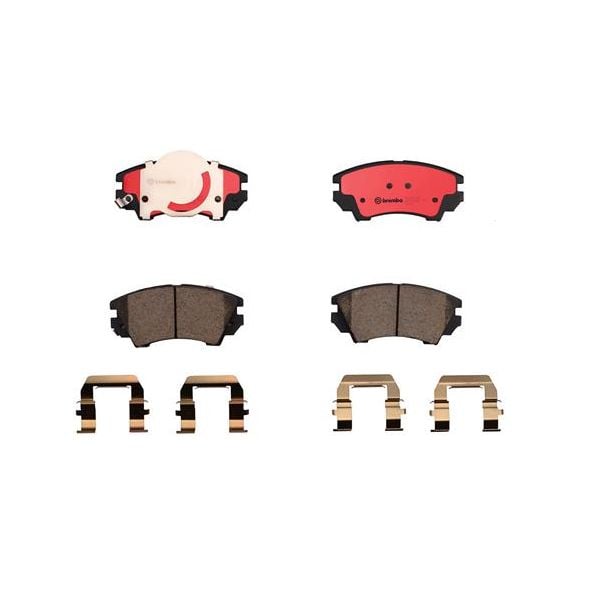 Brembo P59055N NAO Series Premium Ceramic Brake Pad Set Front