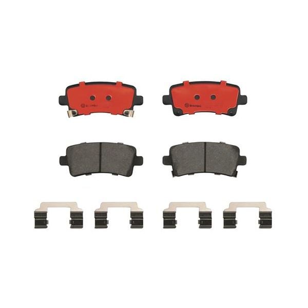 Brembo P59060N NAO Series Premium Ceramic Brake Pad Set Rear