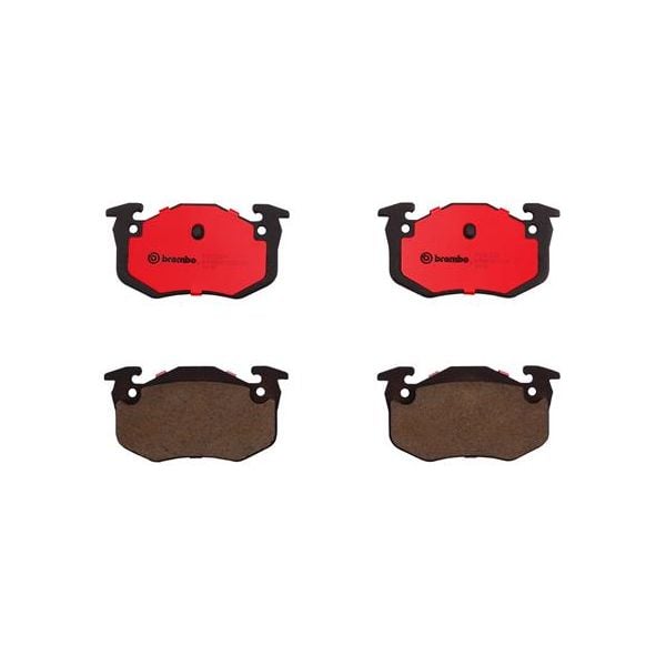 Brembo P61032N NAO Series Premium Ceramic Brake Pad Set Rear