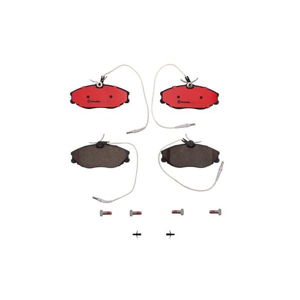 Brembo P61057N NAO Series Premium Ceramic Brake Pad Set Front