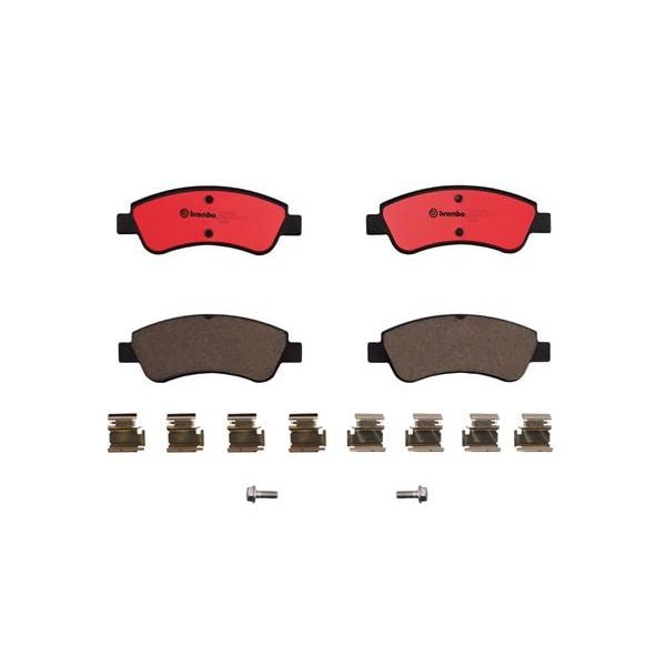 Brembo P61066N NAO Series Premium Ceramic Brake Pad Set Front