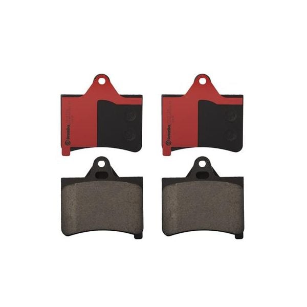 Brembo P61073N NAO Series Premium Ceramic Brake Pad Set Rear