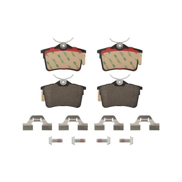 Brembo P61084N NAO Series Premium Ceramic Brake Pad Set Rear