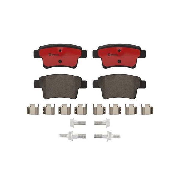 Brembo P61085N NAO Series Premium Ceramic Brake Pad Set Rear