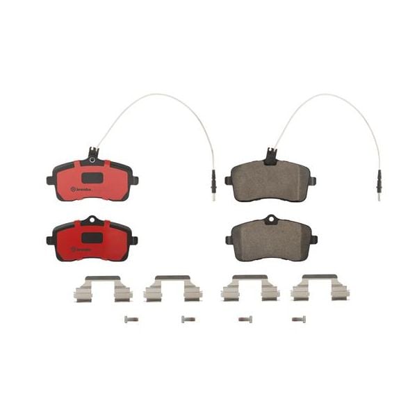 Brembo P61109N NAO Series Premium Ceramic Brake Pad Set Front