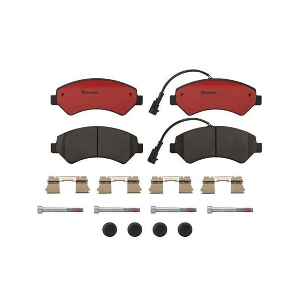 Brembo P61118N NAO Series Premium Ceramic Brake Pad Set Front