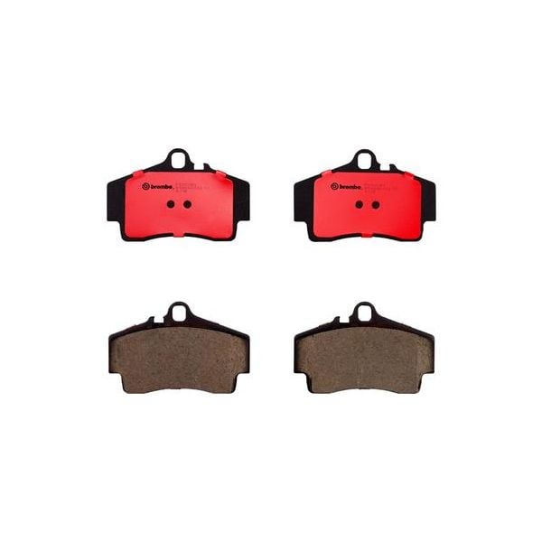 Brembo P65008N NAO Series Premium Ceramic Brake Pad Set Rear