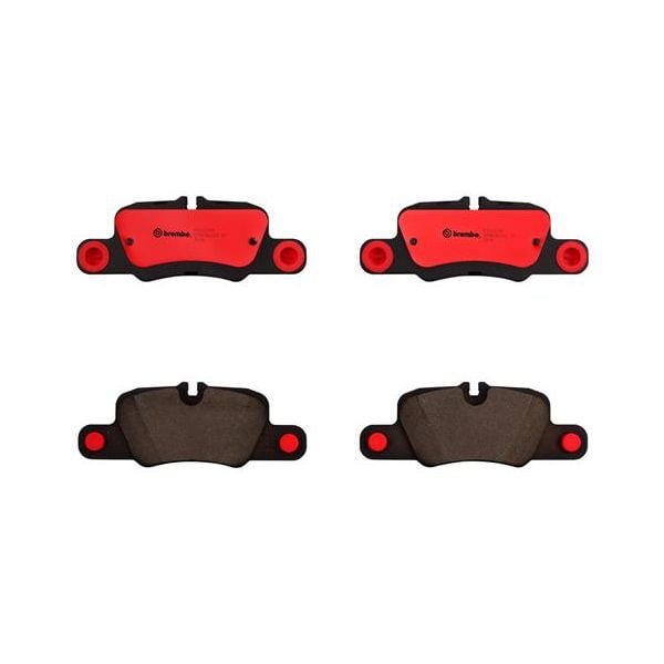 Brembo P65020N NAO Series Premium Ceramic Brake Pad Set Rear