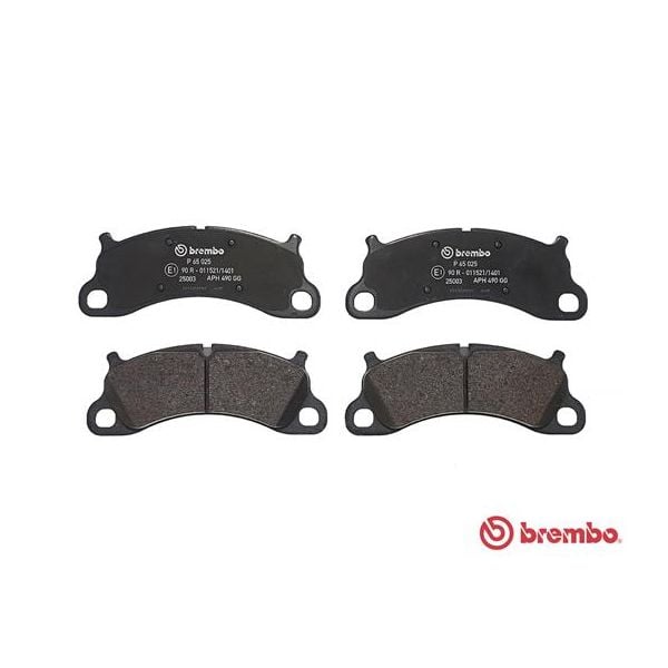 Brembo P65025 Original Replacement LOW-MET Brake Pad Set