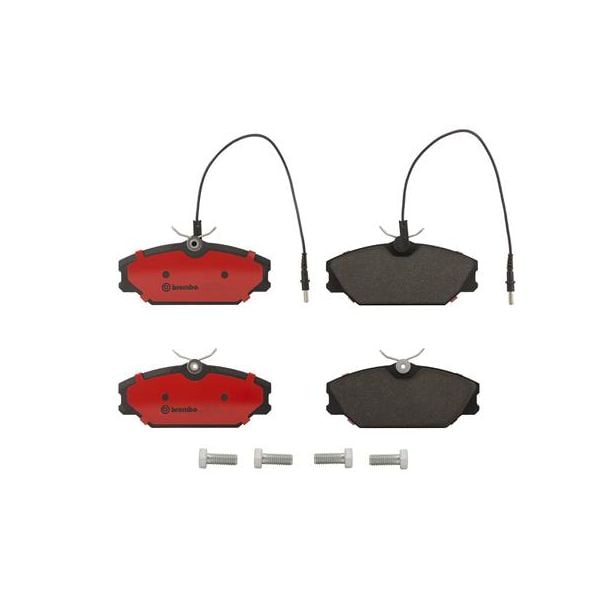 Brembo P68014N NAO Series Premium Ceramic Brake Pad Set Front