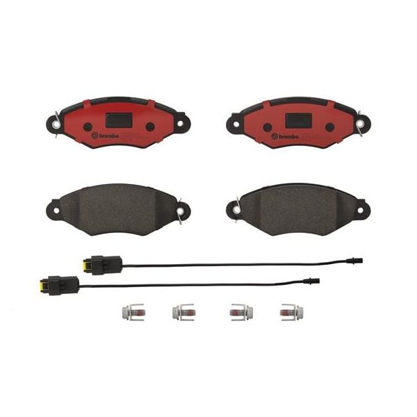 Brembo P68042N NAO Series Premium Ceramic Brake Pad Set Front
