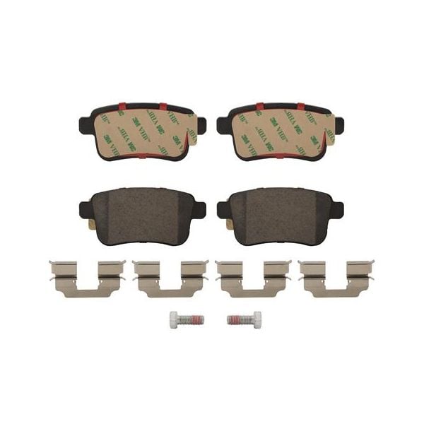 Brembo P68043N NAO Series Premium Ceramic Brake Pad Set Rear