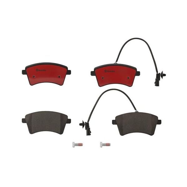 Brembo P68058N NAO Series Premium Ceramic Brake Pad Set Front