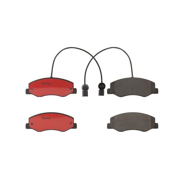 Brembo P68061N NAO Series Premium Ceramic Brake Pad Set Rear