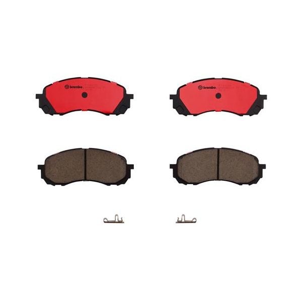 Brembo P78015N NAO Series Premium Ceramic Brake Pad Set Front