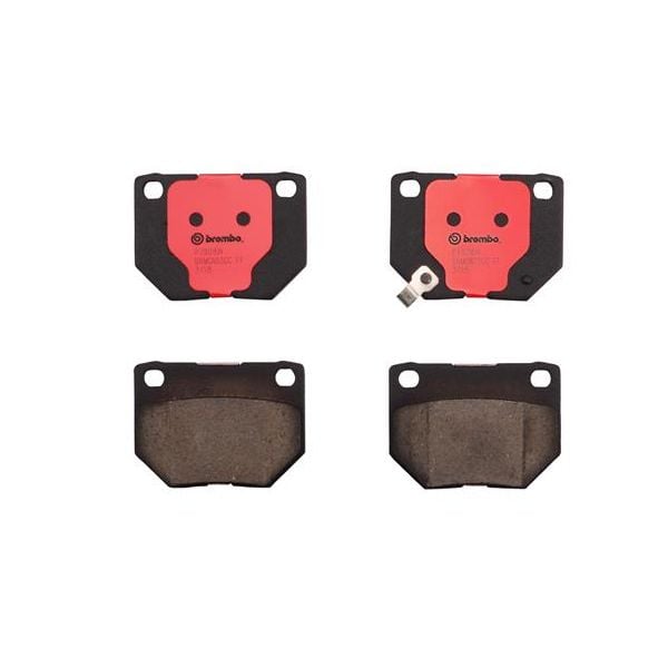 Brembo P78016N NAO Series Premium Ceramic Brake Pad Set Rear
