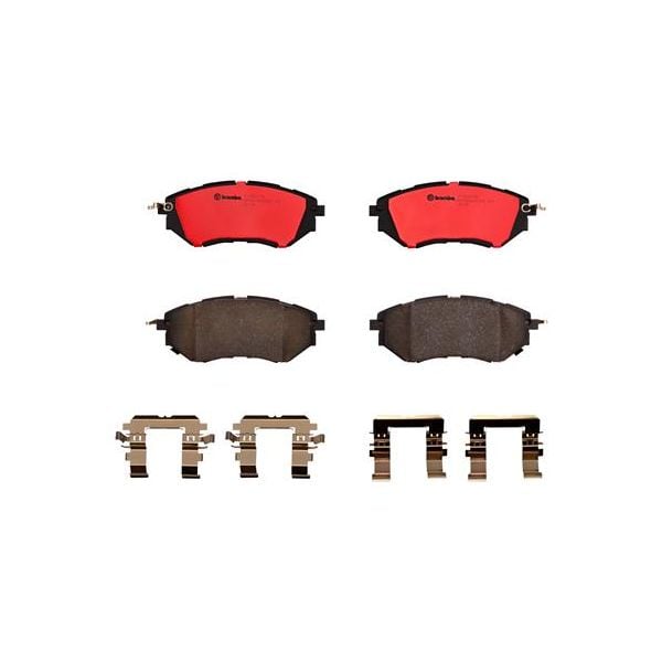 Brembo P78017N NAO Series Premium Ceramic Brake Pad Set Front