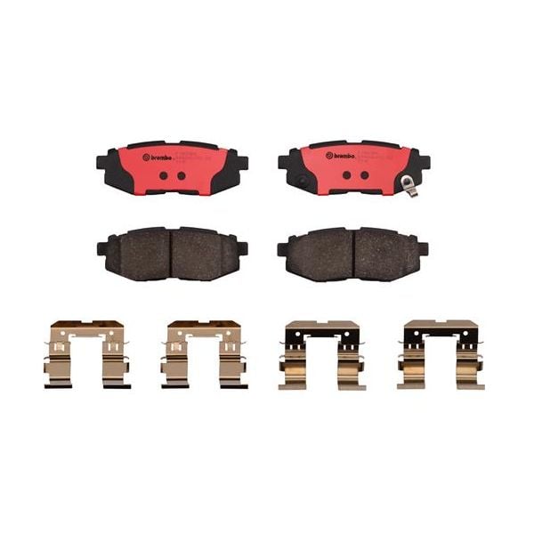 Brembo P78018N NAO Series Premium Ceramic Brake Pad Set Rear