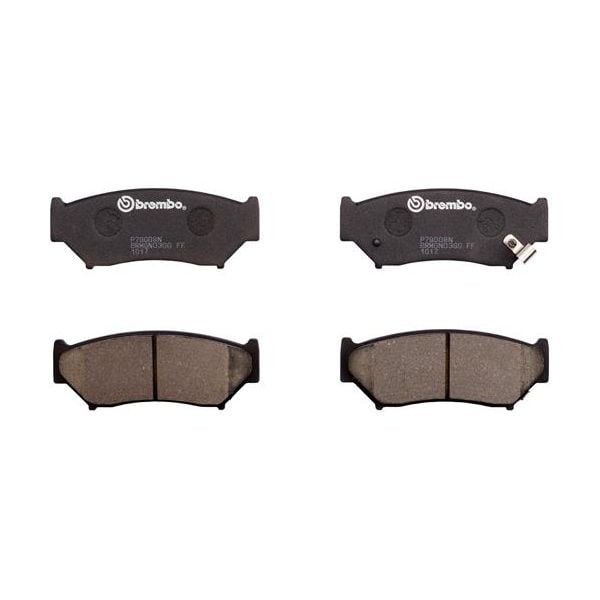 Brembo P79008N NAO Series Premium Ceramic Brake Pad Set Front