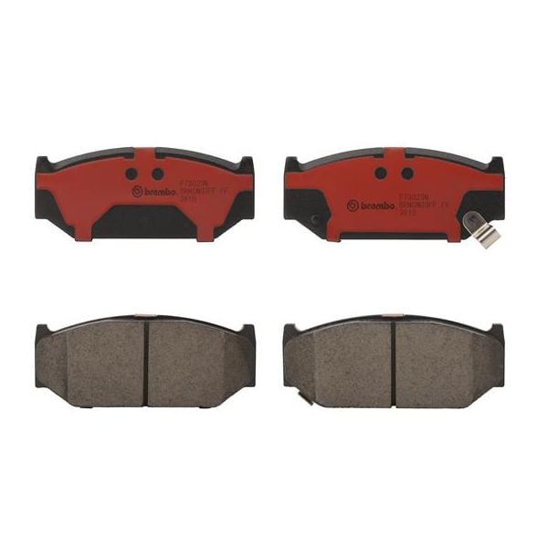 Brembo P79023N NAO Series Premium Ceramic Brake Pad Set Front