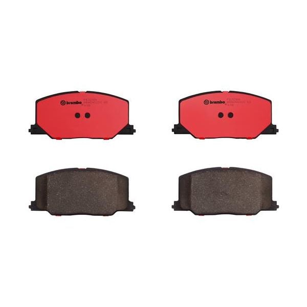 Brembo P83016N NAO Series Premium Ceramic Brake Pad Set Front