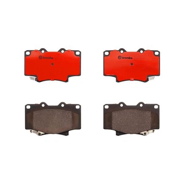 Brembo P83025N NAO Series Premium Ceramic Brake Pad Set Front