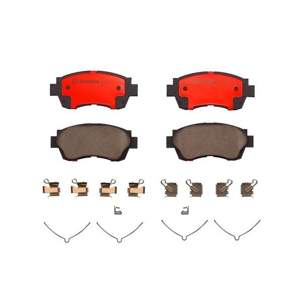 Brembo P83027N NAO Series Premium Ceramic Brake Pad Set Front