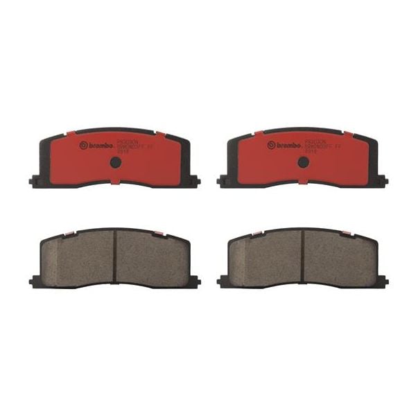 Brembo P83030N NAO Series Premium Ceramic Brake Pad Set Rear