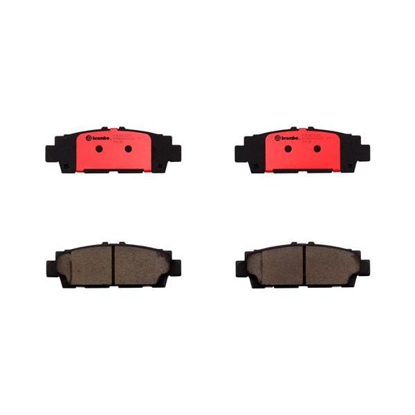 Brembo P83032N NAO Series Premium Ceramic Brake Pad Set Rear