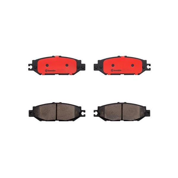 Brembo P83036N NAO Series Premium Ceramic Brake Pad Set Rear